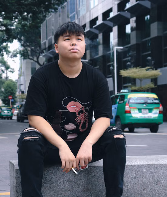 Camiseta Preta Estampada